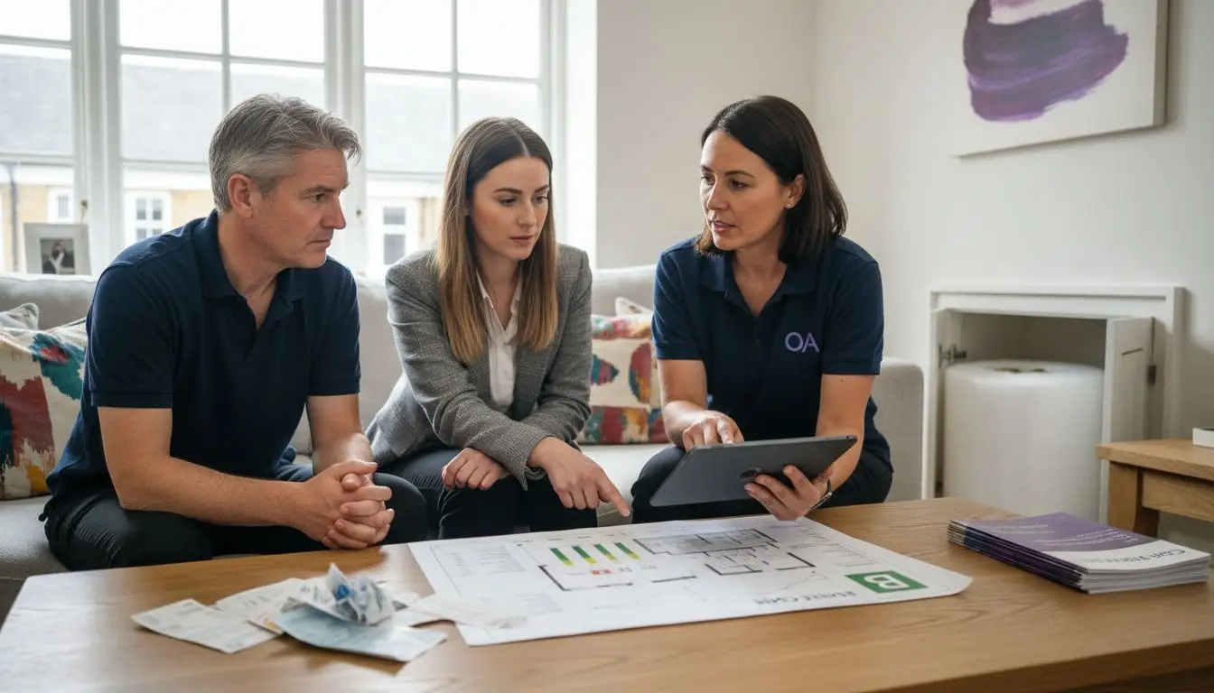 EPC Certificate rating in a home