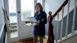 Landlord reviewing EPC certificate in London flat