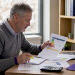 Landlord reviewing EPC certificate paperwork