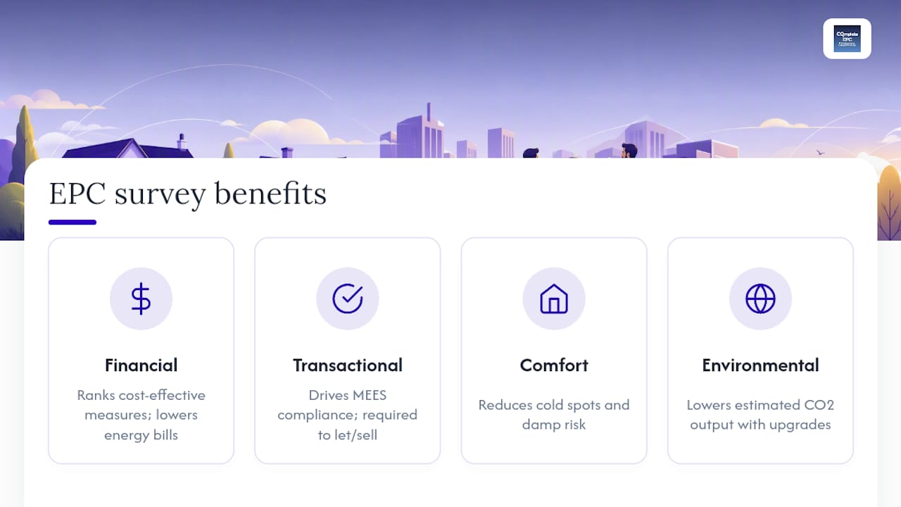 Diagram of EPC benefits categories