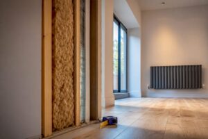 New-build interior showing energy efficiency features