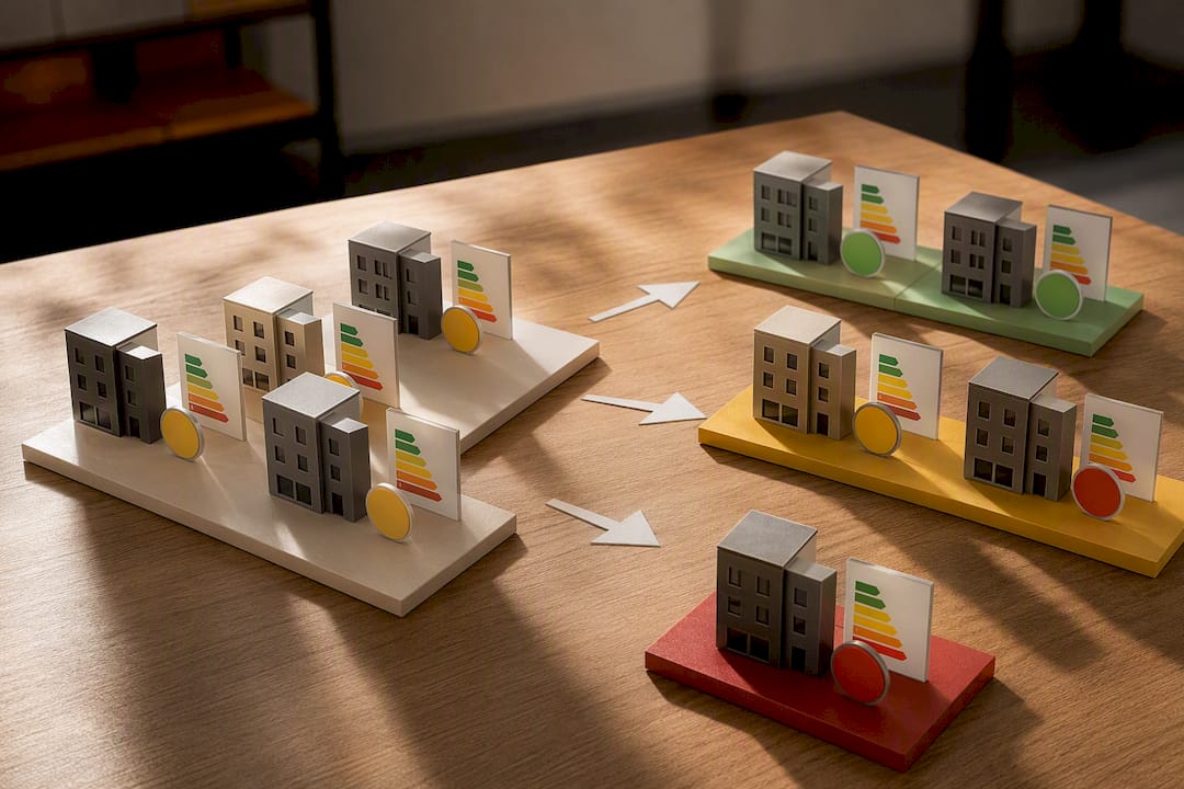 Illustration of prioritising EPC properties