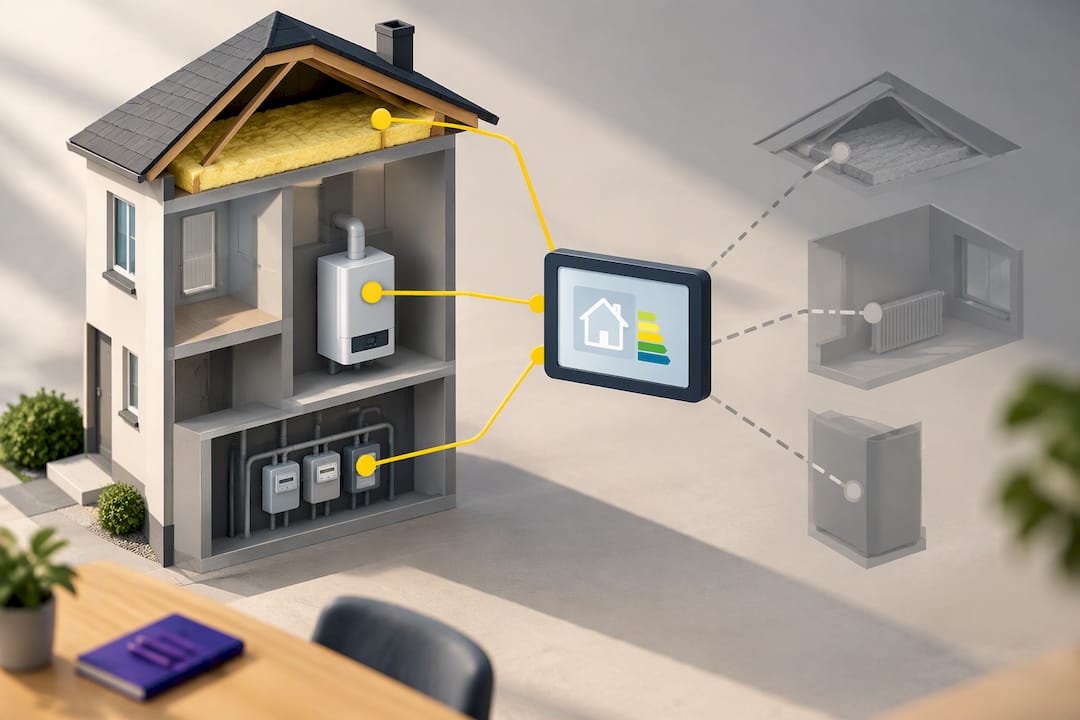 Illustration of verified property evidence improving EPC accuracy