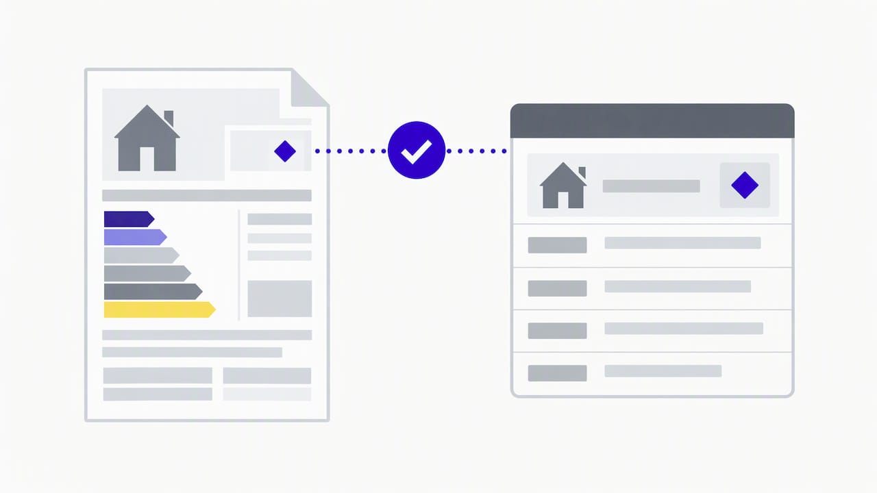 EPC reference matched against register record