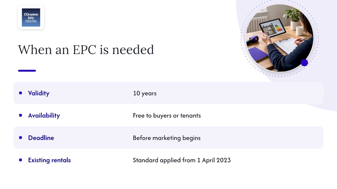 When you need an EPC — overview diagram