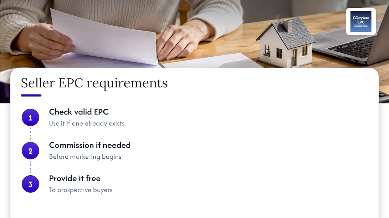 Three EPC duties before property marketing