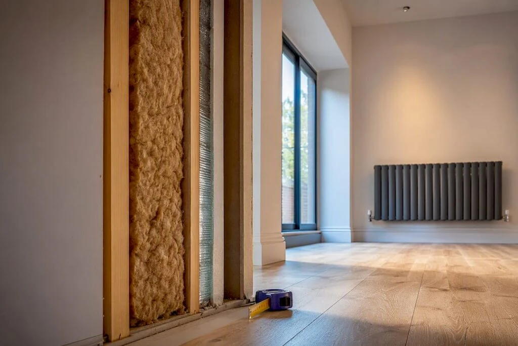 New-build interior showing energy efficiency features