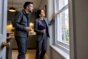 Landlord and assessor planning rental property improvements