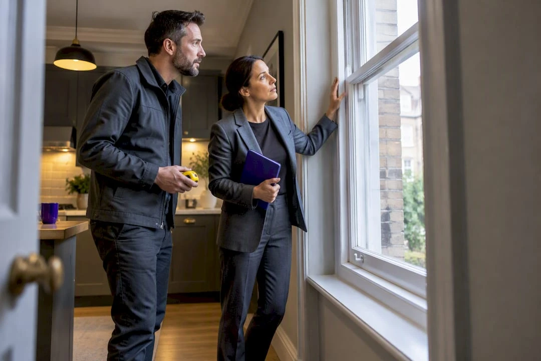 Landlord and assessor planning rental property improvements