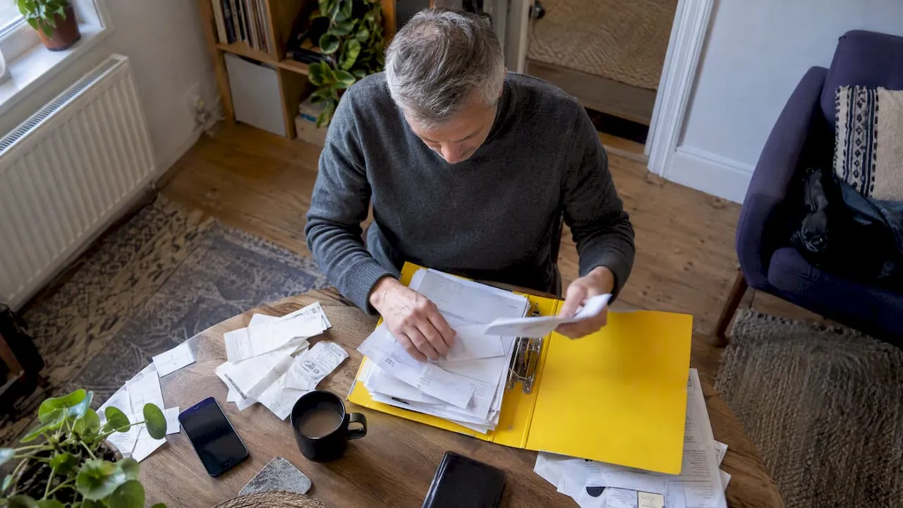 Landlord filing property improvement invoices