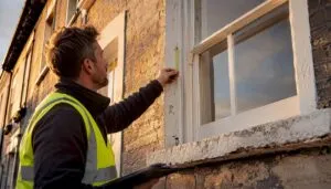 Person measuring window for EPC assessment